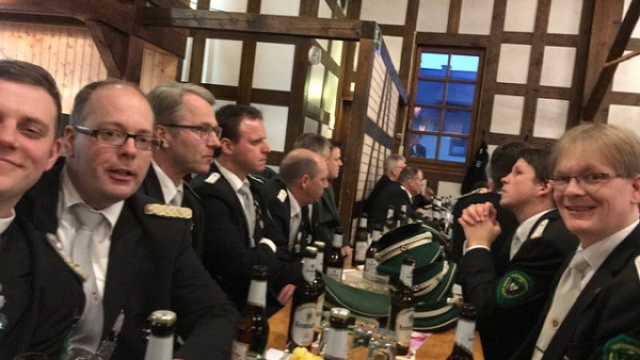 Teilnahme an der Kreisschützenversammlung