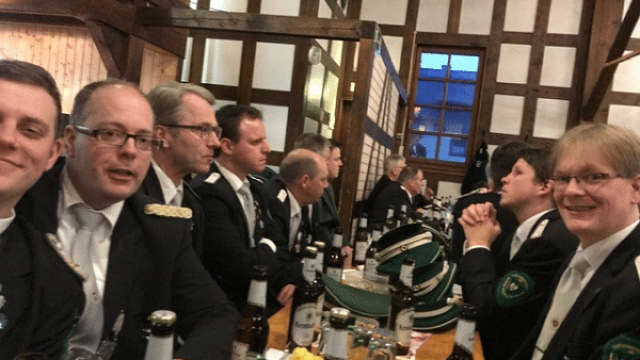 Teilnahme an der Kreisschützenversammlung